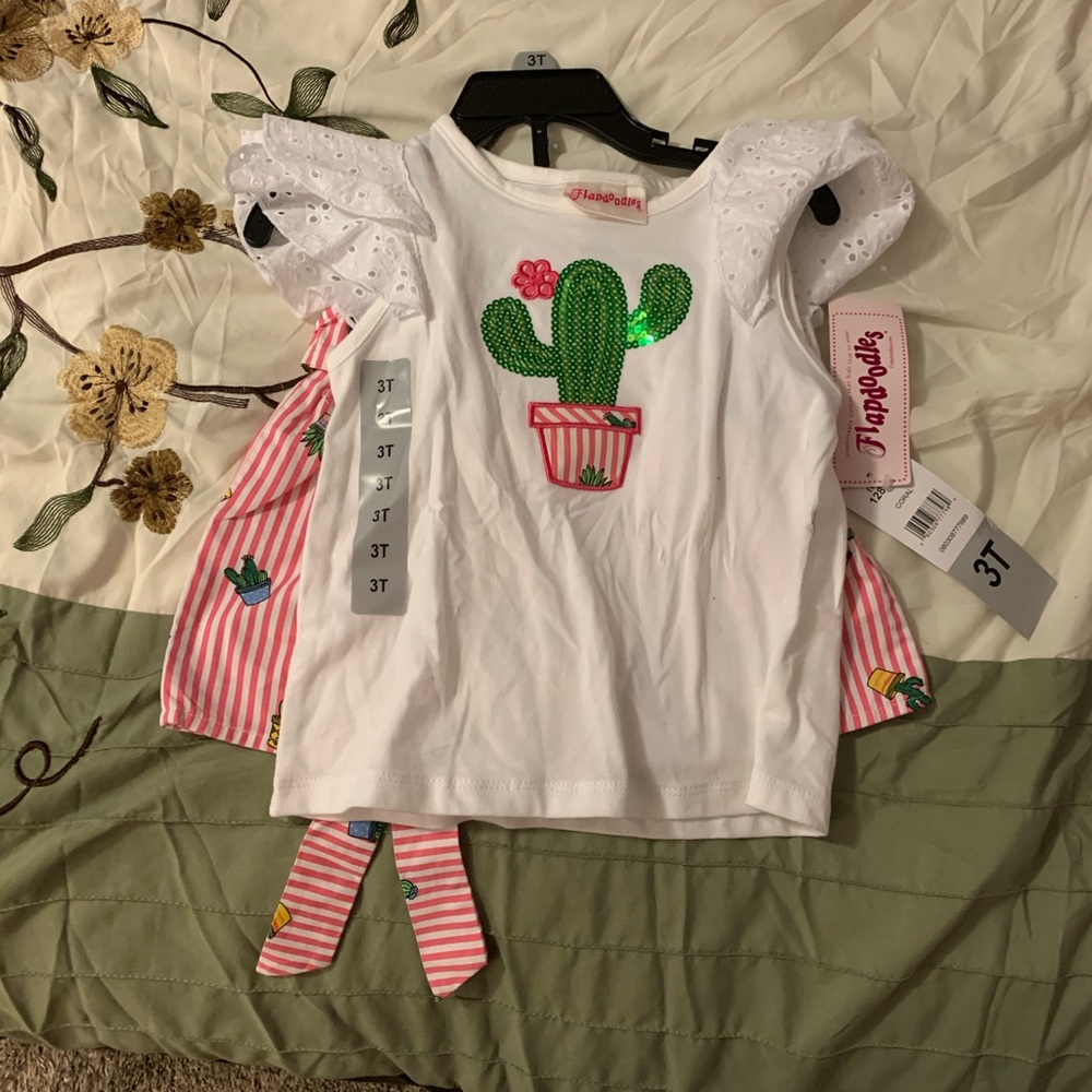 Toddler girl summer outfit